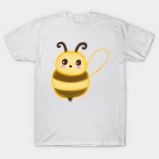 Cute Bee Drawing T-Shirt